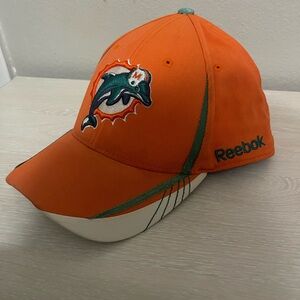 Reebok Orange and Green Cap